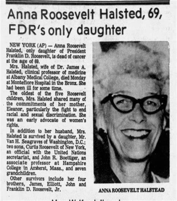 Anna Roosevelt ... Biography