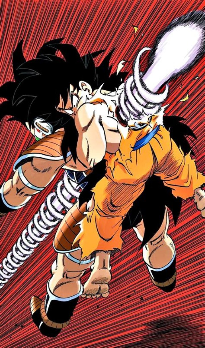 Goku against Raditz