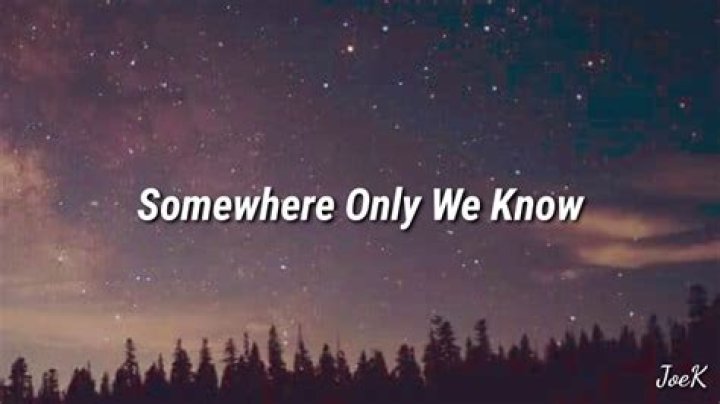 Is Somewhere only we know in Winnie the Pooh?