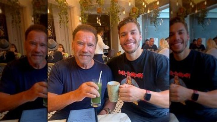 Joseph Baena and his father