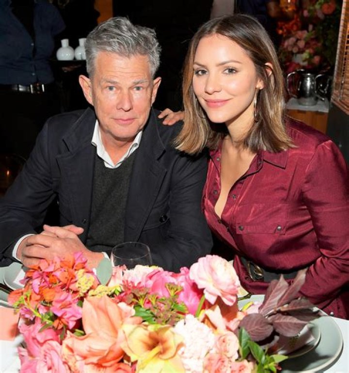 Katherine McPhee and David Foster