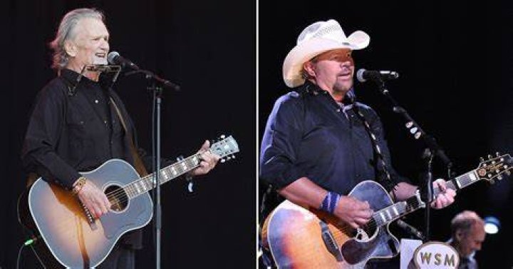 Kris Kristofferson and Toby Keith