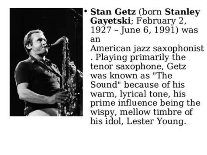 Stanley Getz Stanley Getz