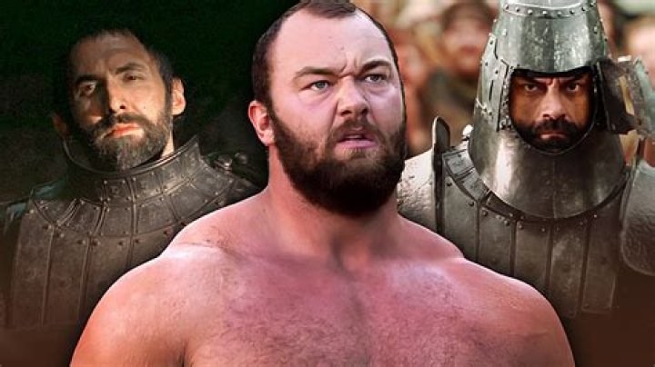 The Mountain in Game of Thrones