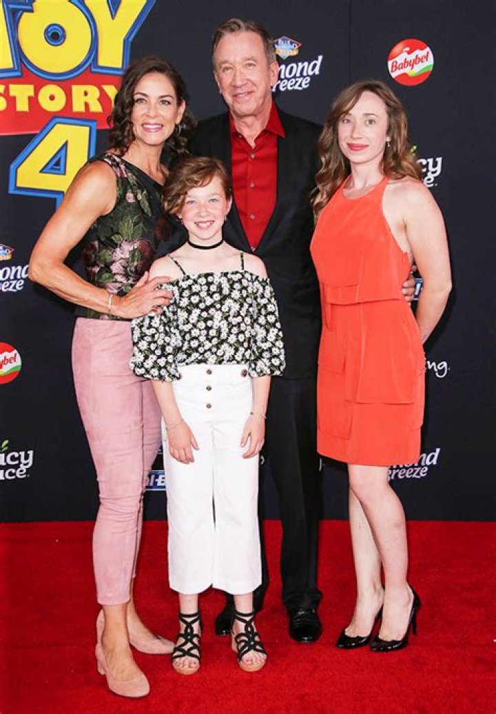 Tim Allen and family