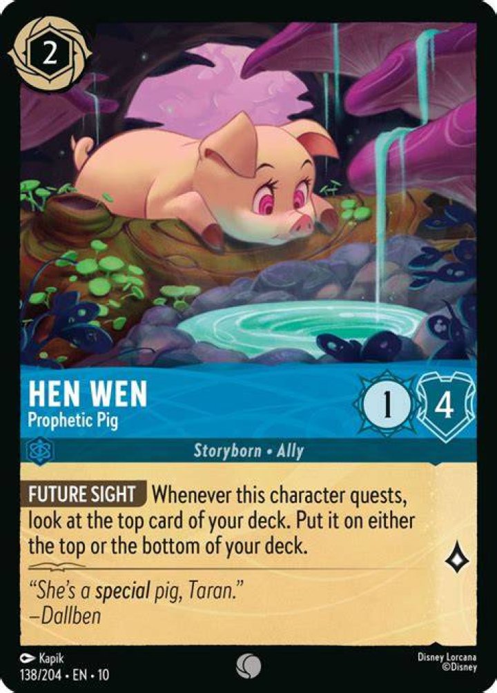 What happened to Hen Wen Black Cauldron?